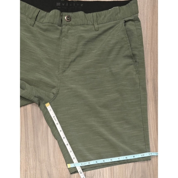 All in One Men's Visive Hybrid Quick Dry Shorts - Slub Pine - Picture 3 of 8